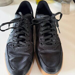 2014 Nike Air Force 1 Black Gum Shoes